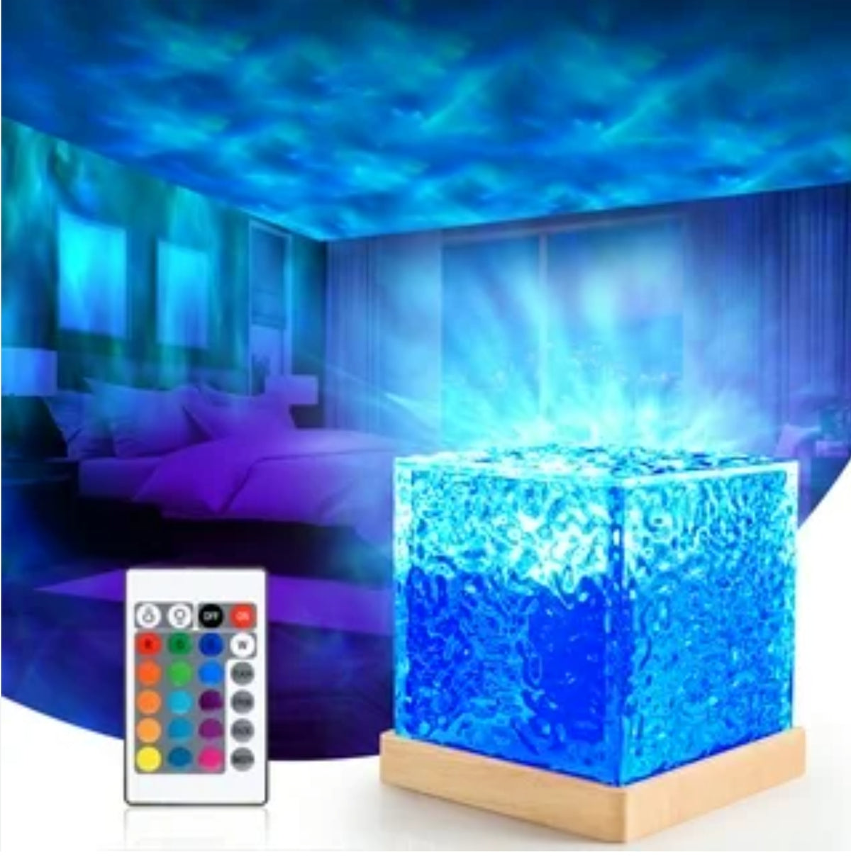 Lámpara Cubo Calm RC 16 Colores — imagen 3