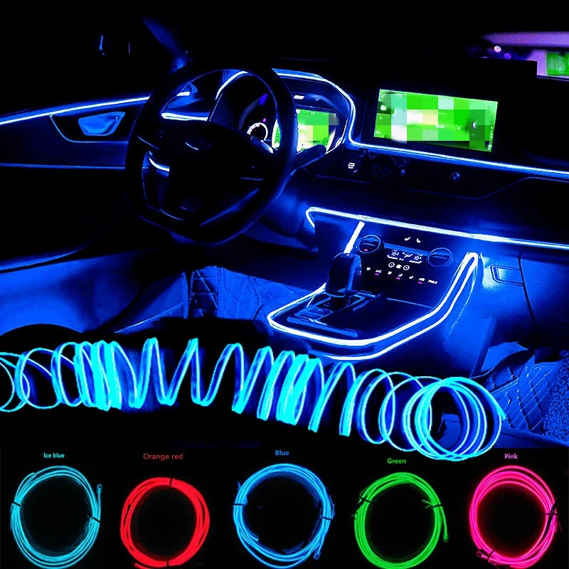 Luces Ambientales RGB Para Automóviles — imagen 1